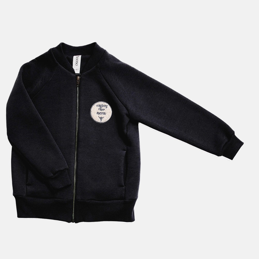 Bluza bomberka grafitowa