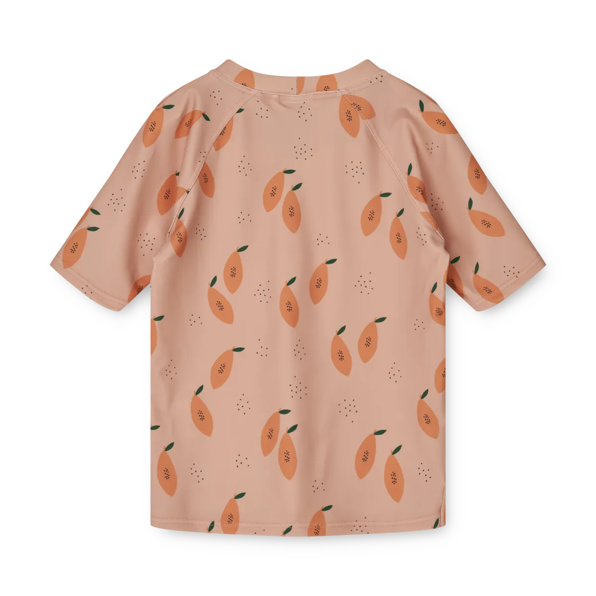 Noah swim tee Papaya UPF 40+