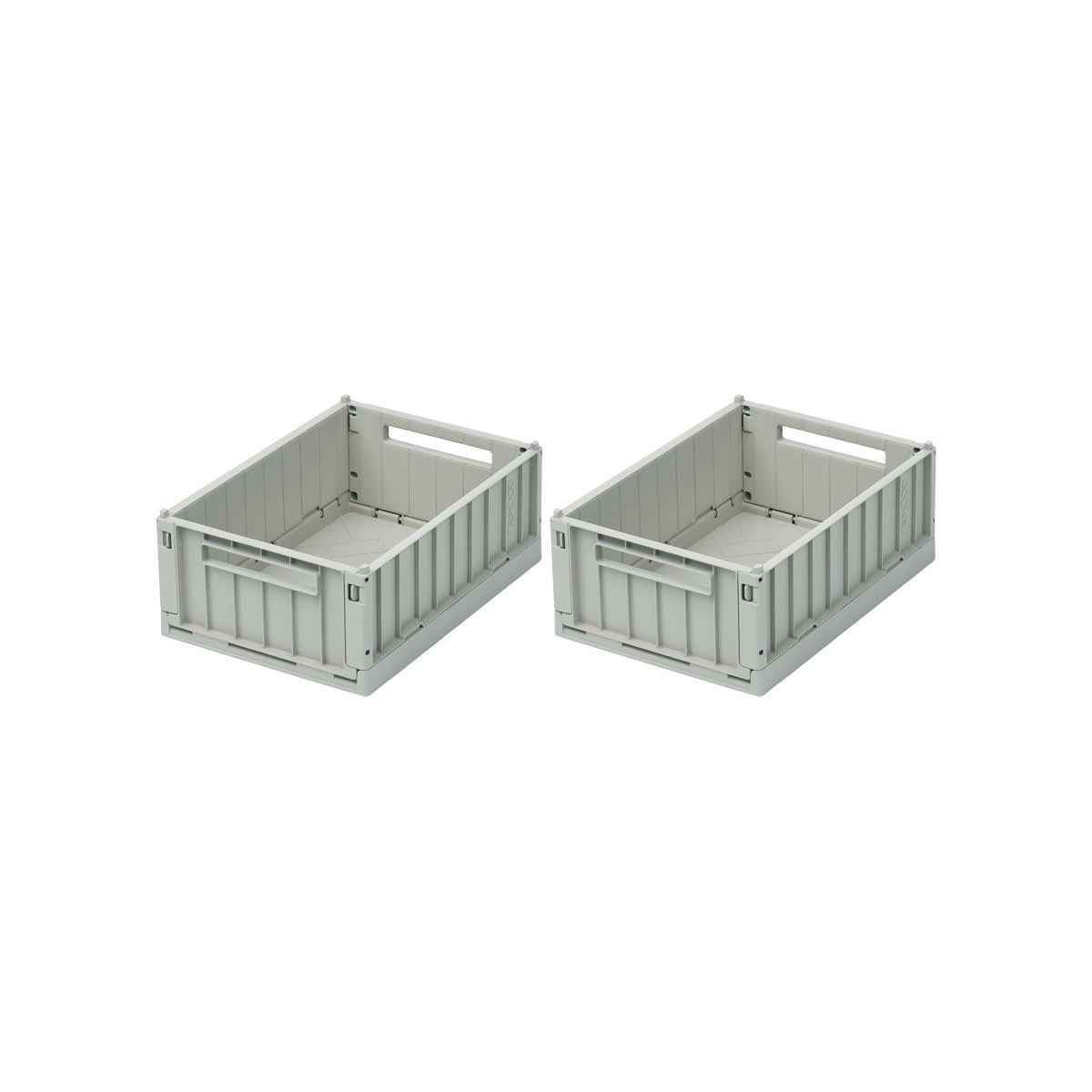 Storage boxes Weston S dove blue